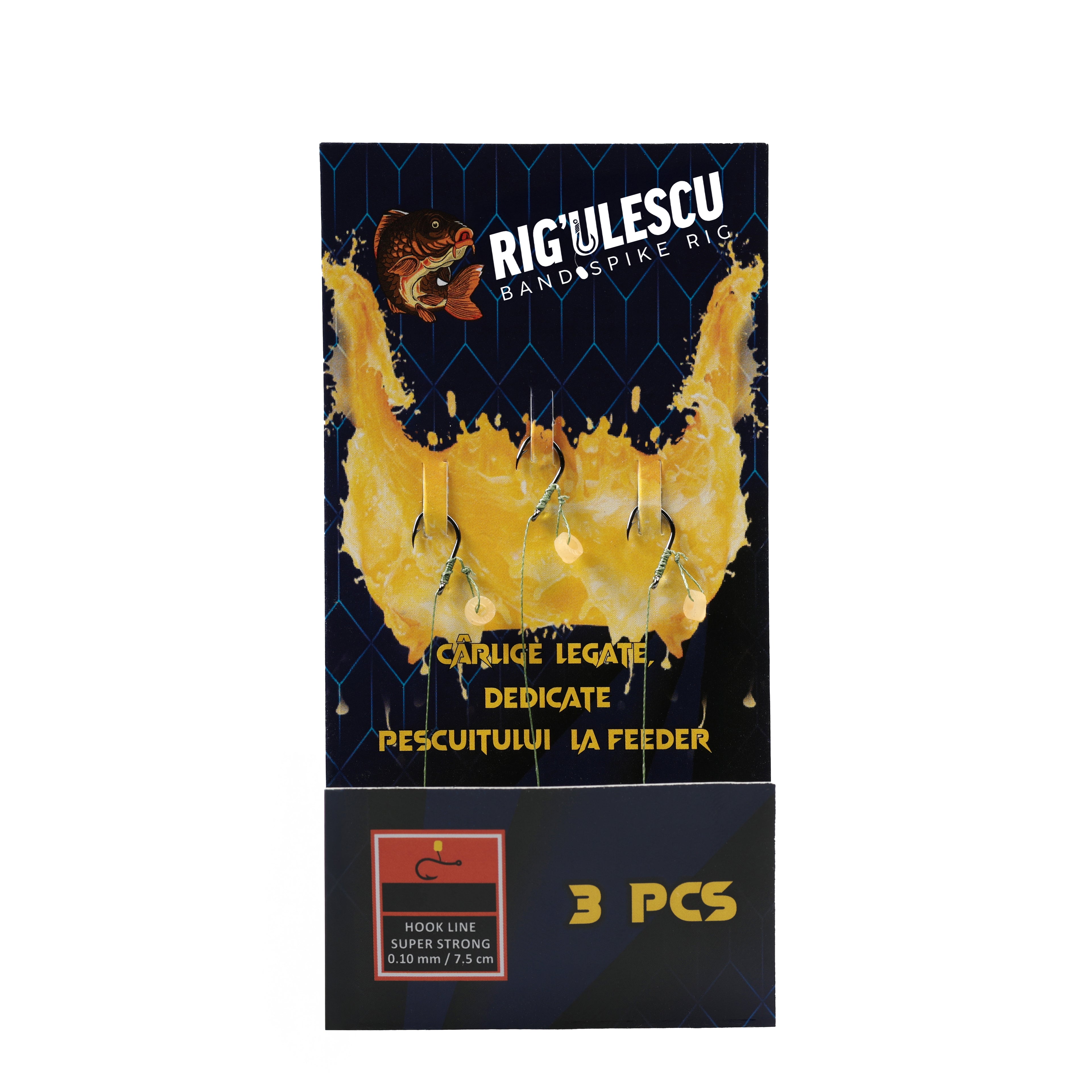 Cârlige legate RIGULESCU - Bandă (Size 12)
