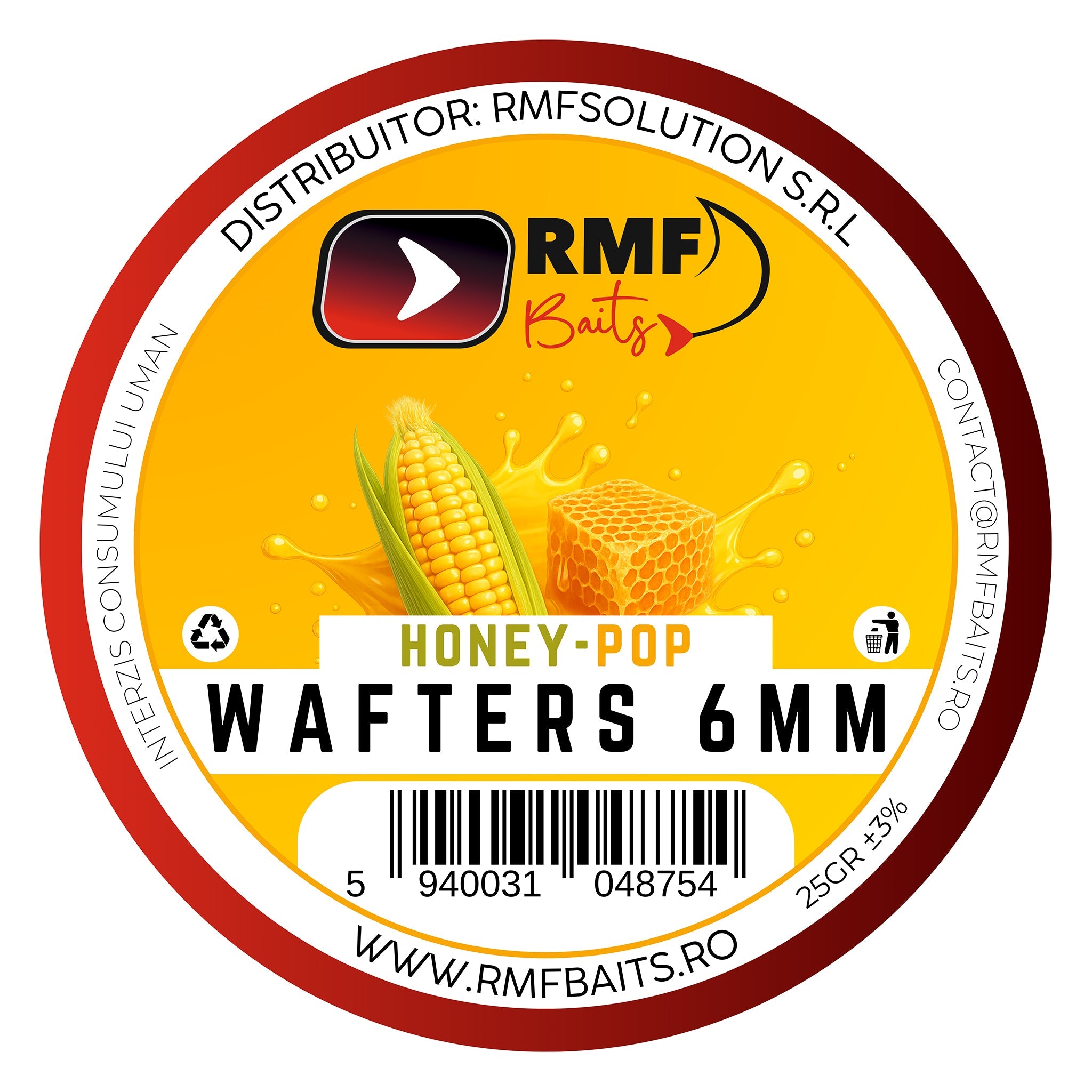 WAFTERS RMFBAITS HONEY-POP 6MM