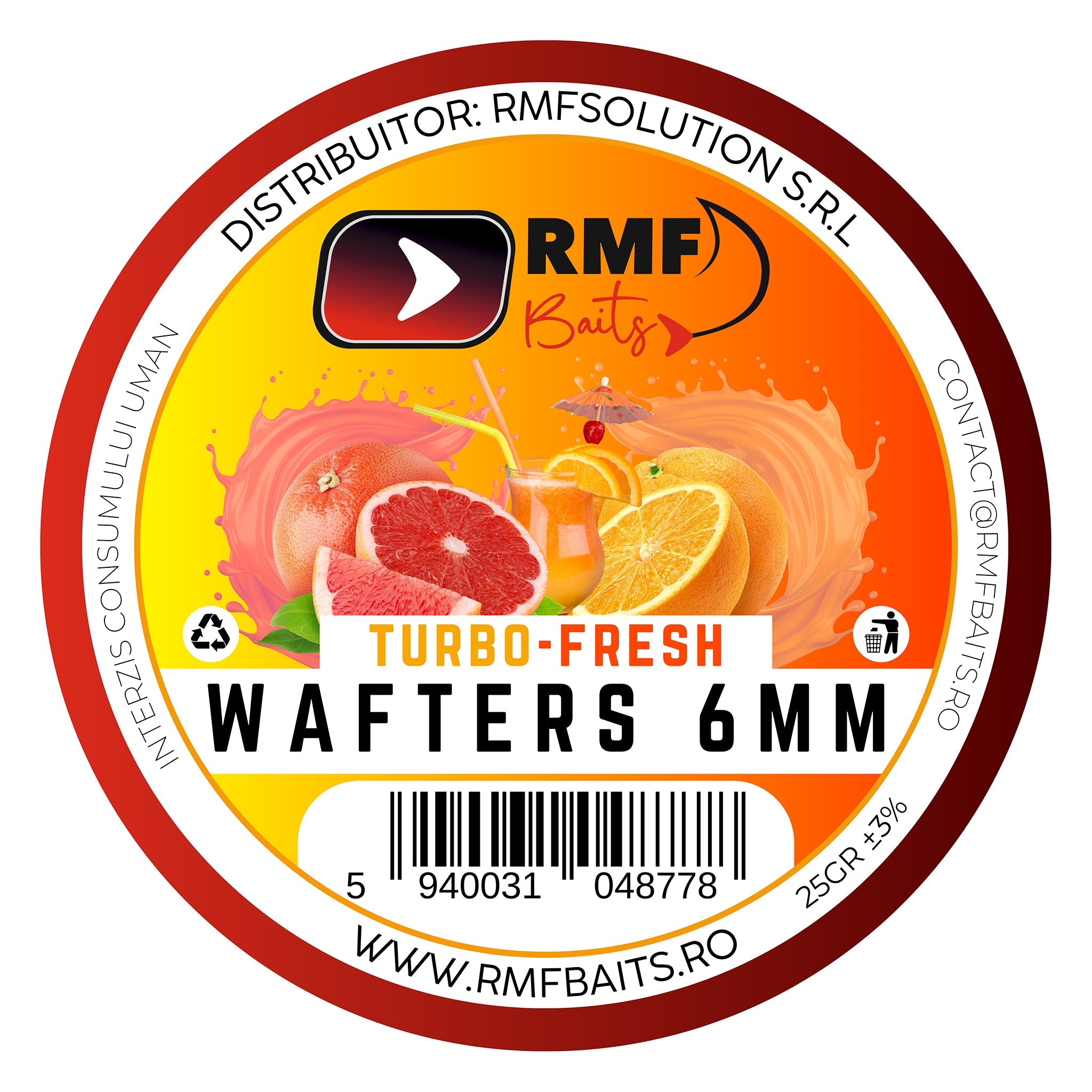 WAFTERS RMFBAITS TURBO-FRESH 6MM
