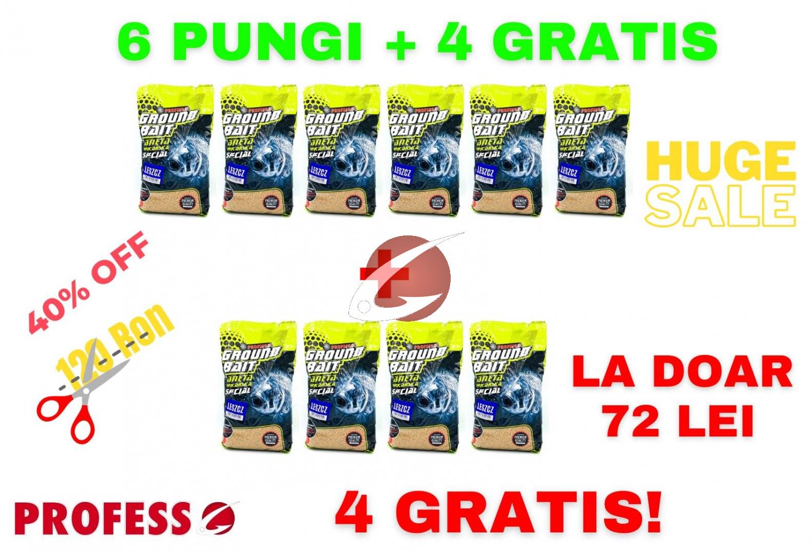 Nada Profess Special - 6 Pungi + 4 gratuit | Super Ofertă