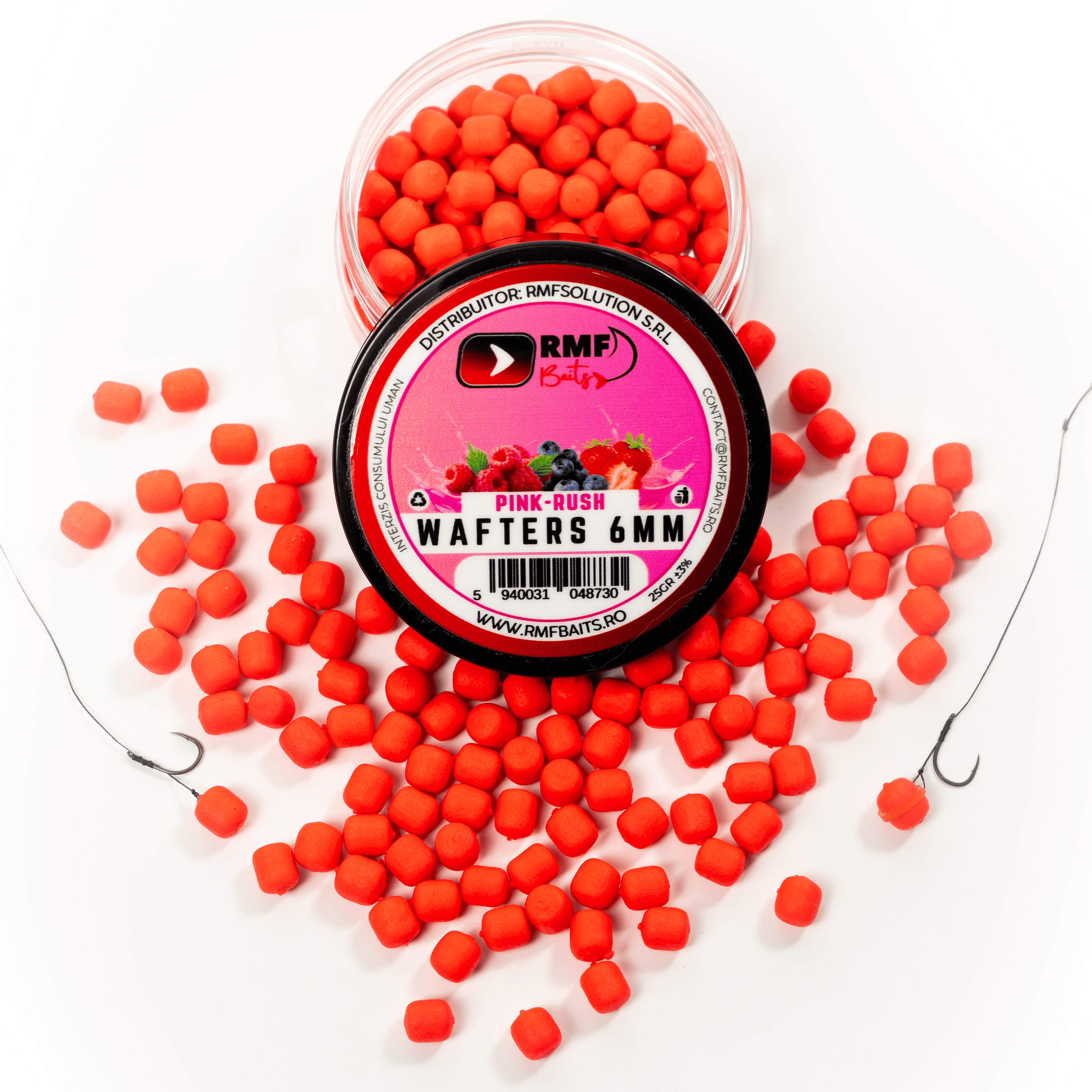 WAFTERS RMFBAITS PINK-RUSH 6MM