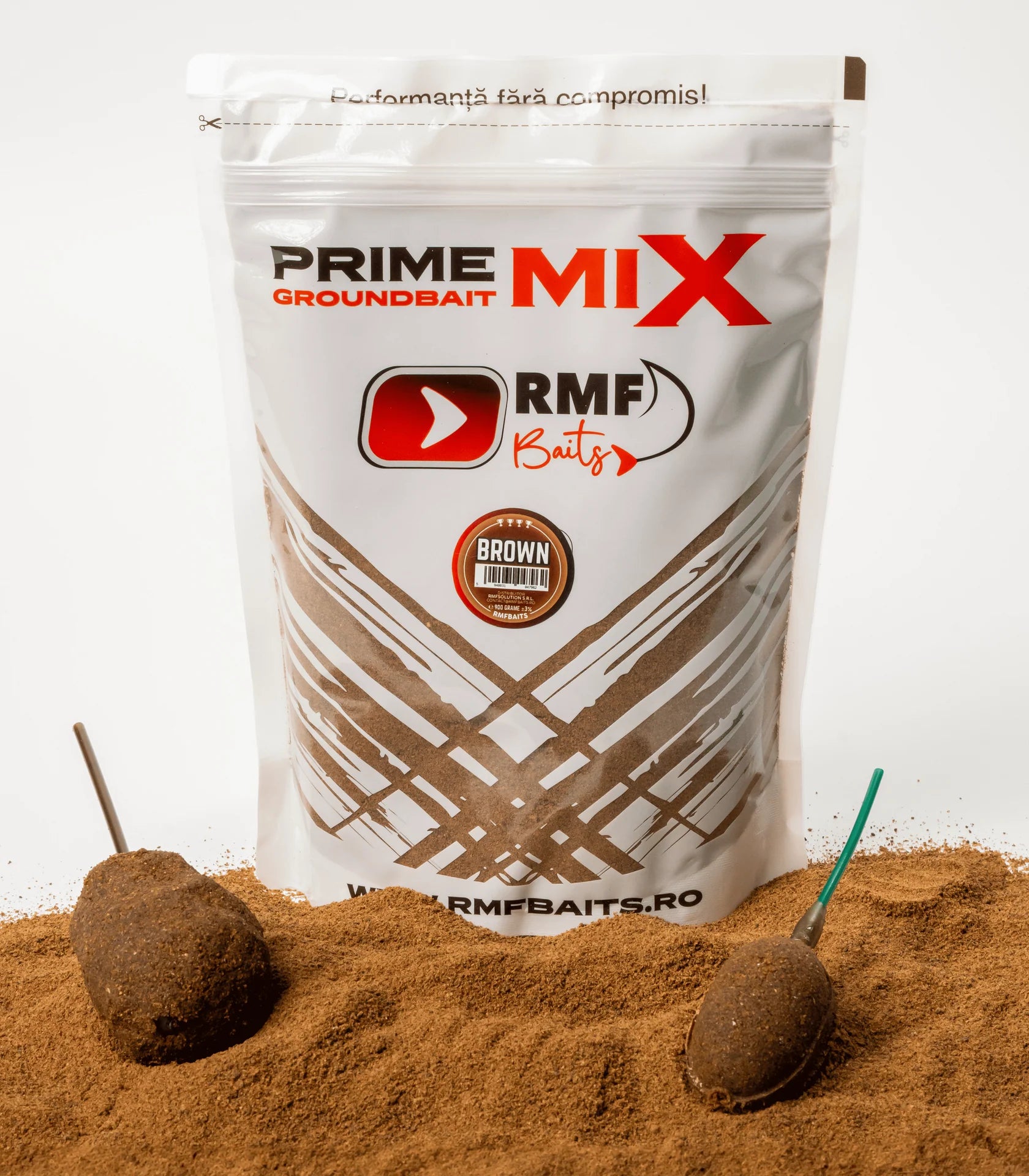 RMF PrimeMix Brown – Nadă Groundbait Premium