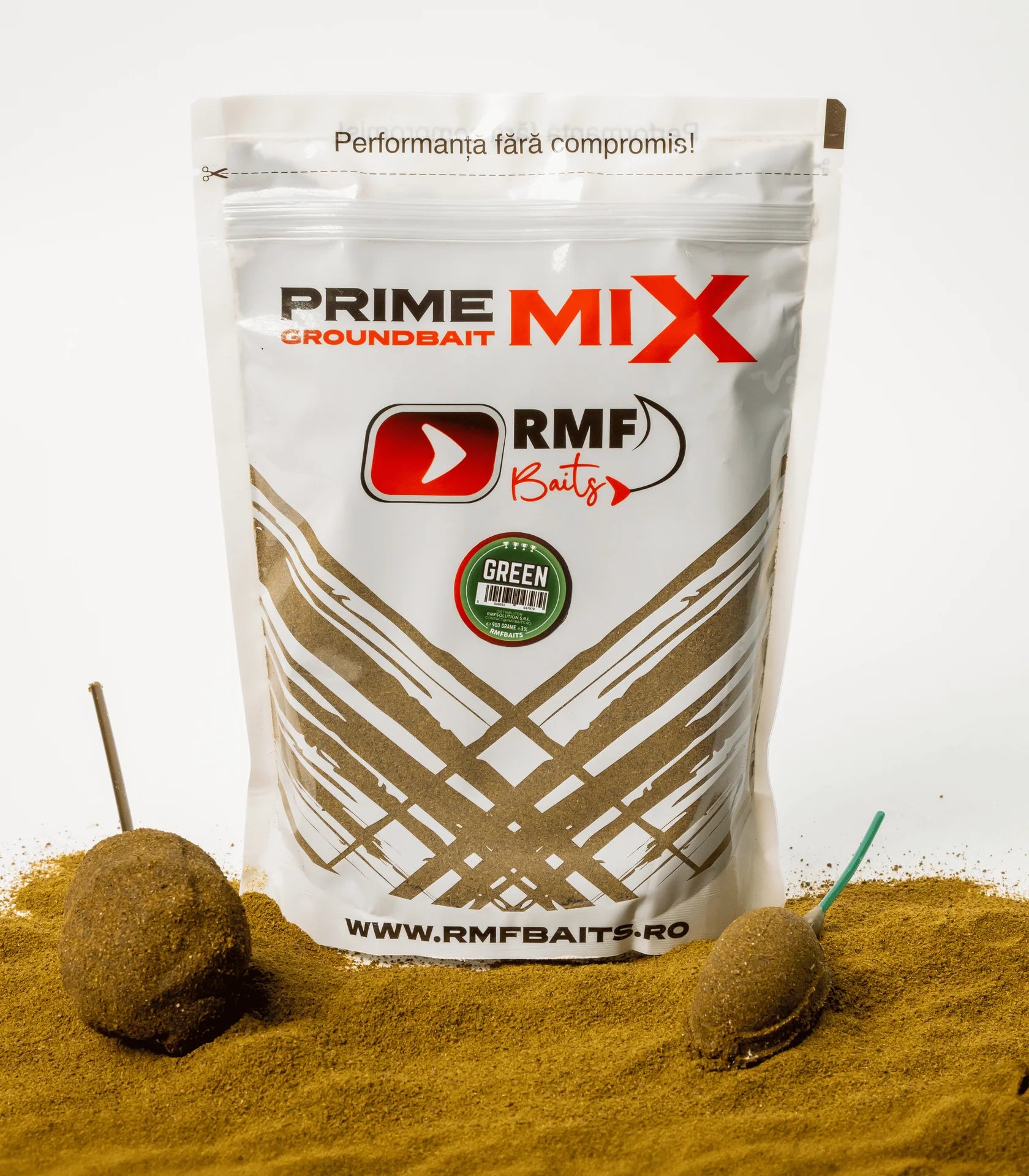 RMF PrimeMix Green – Nadă Groundbait Premium