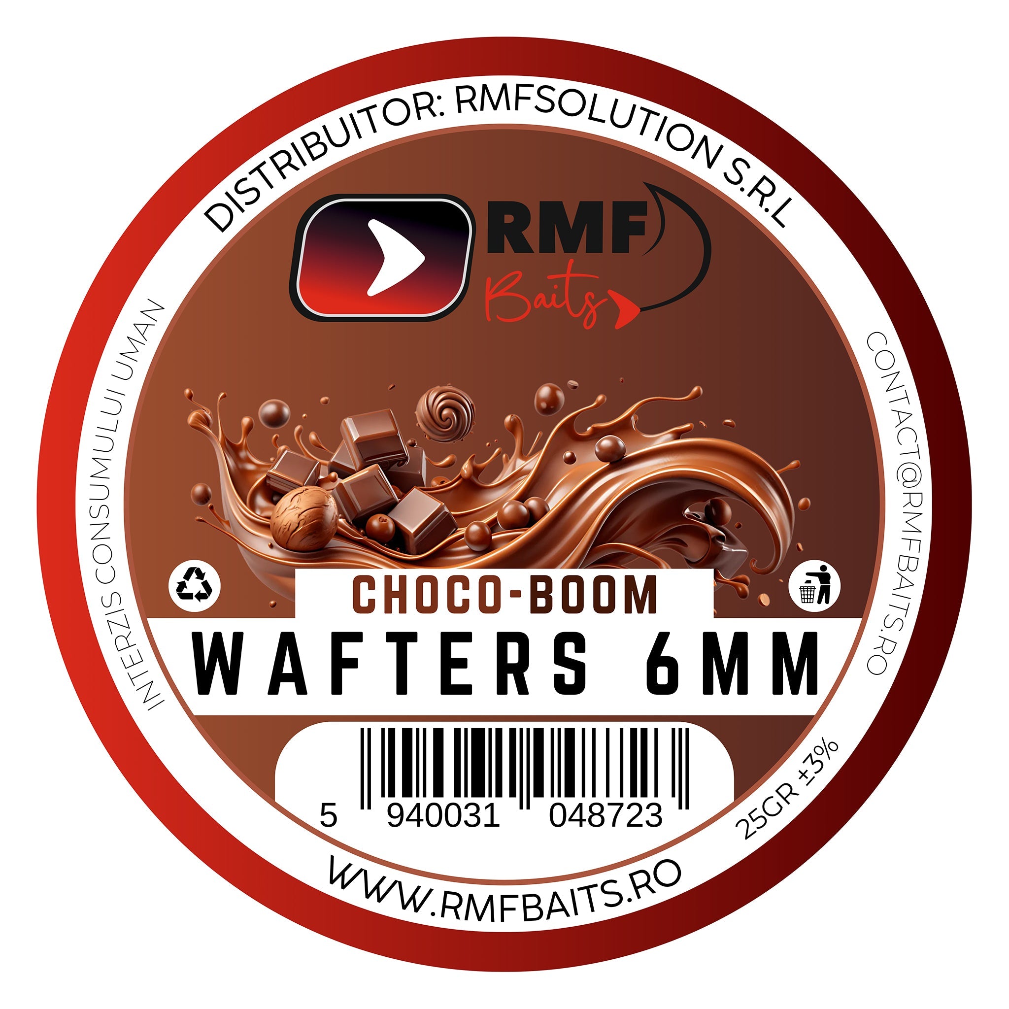 WAFTERS RMFBAITS CHOCO-BOOM 6MM