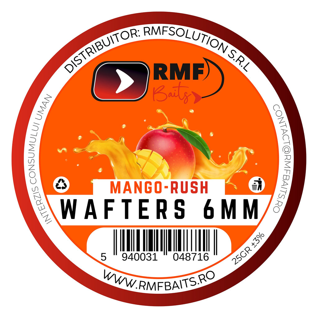 WAFTERS RMFBAITS MANGO-RUSH 6MM